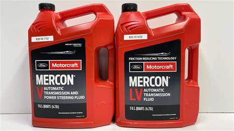 mercon vs mercon lv|mercon Lv transmission fluid equivalent.